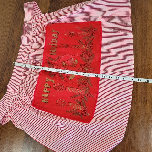 Happy Holidays Vintage Half Apron - Picture 8 of 12
